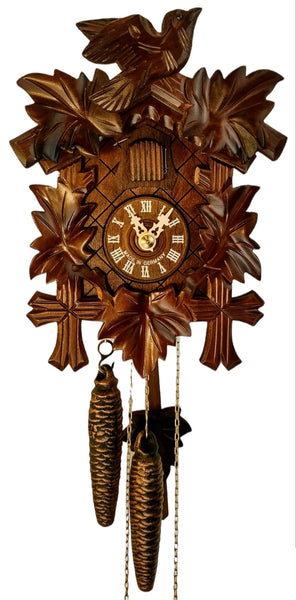 Bird & Leaf Mechanical Cuckoo Clock